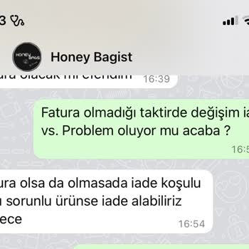 Aldığım Ürünler Kusurlu Ve İade Yapılmıyor