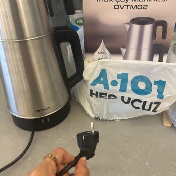 Onvo Çay Makinesi Arızası Ve A101 Mağazasının İlgisizliği