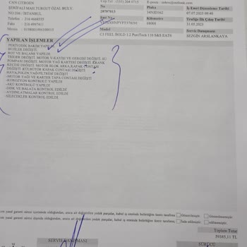 Satın Aldığım İkinci El Araçta Çıkan Arızalar Ve İade Talebine Olumsuz Yaklaşım