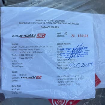 Sıfır Bisikletin Tekerleri Kendi Kendine Parçalandı!