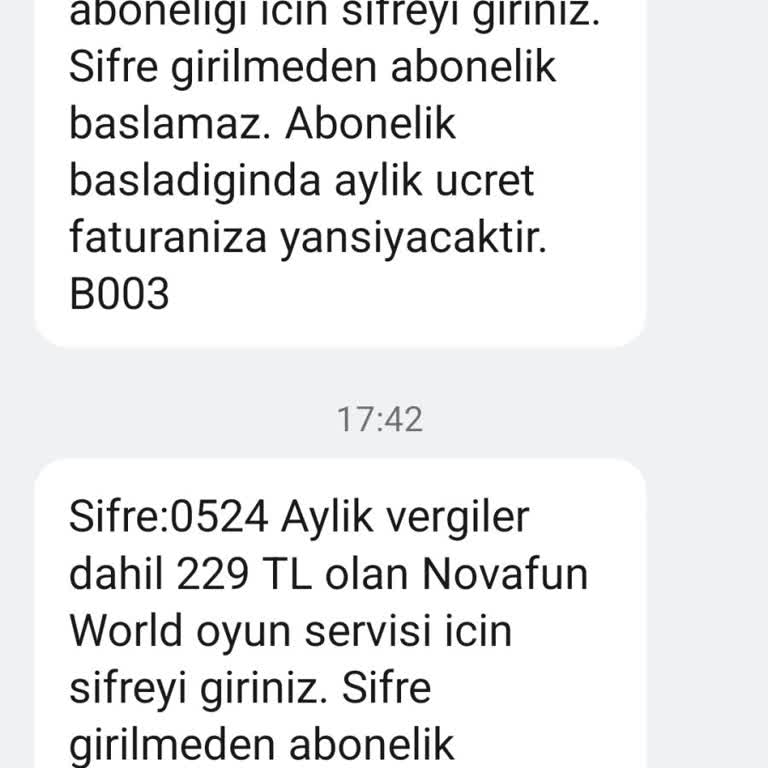İzinsiz Başlatılan Mobicenter Aboneliği Ve Haksız Ücret Kesintisi