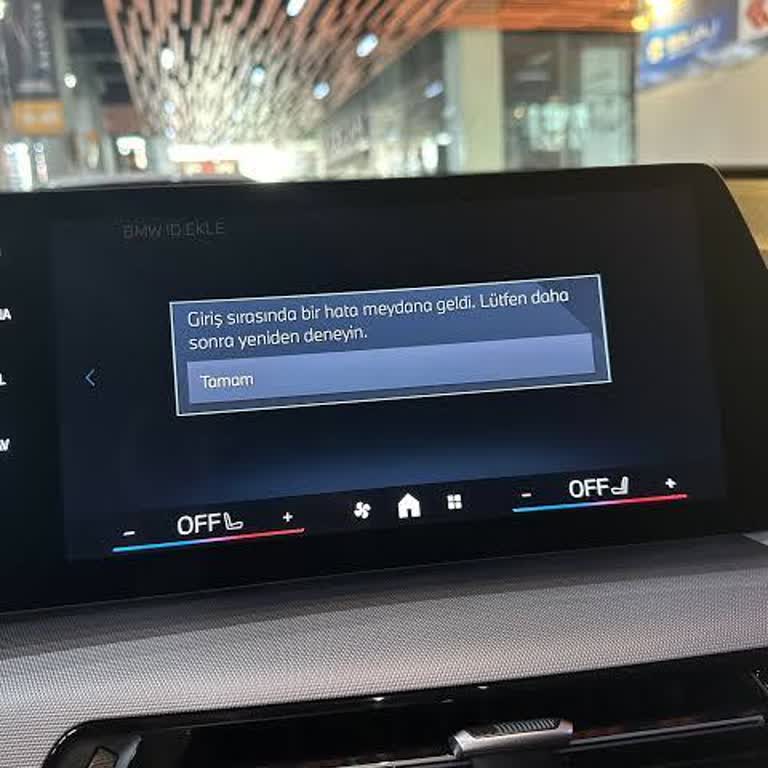 BMW İx1 Araçta Yeni BMW ID Eklenememe Sorunu Ve Belirsiz Çözüm Süreci