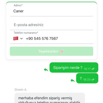 Siparişin Uzun Süre Teslim Edilmemesi Ve Yetersiz Bilgilendirme