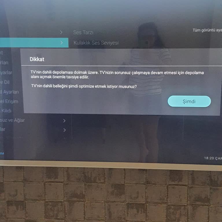 Philips TV'de Depolama Alanı Dolu Uyarısı Sorunu Yaşıyorum