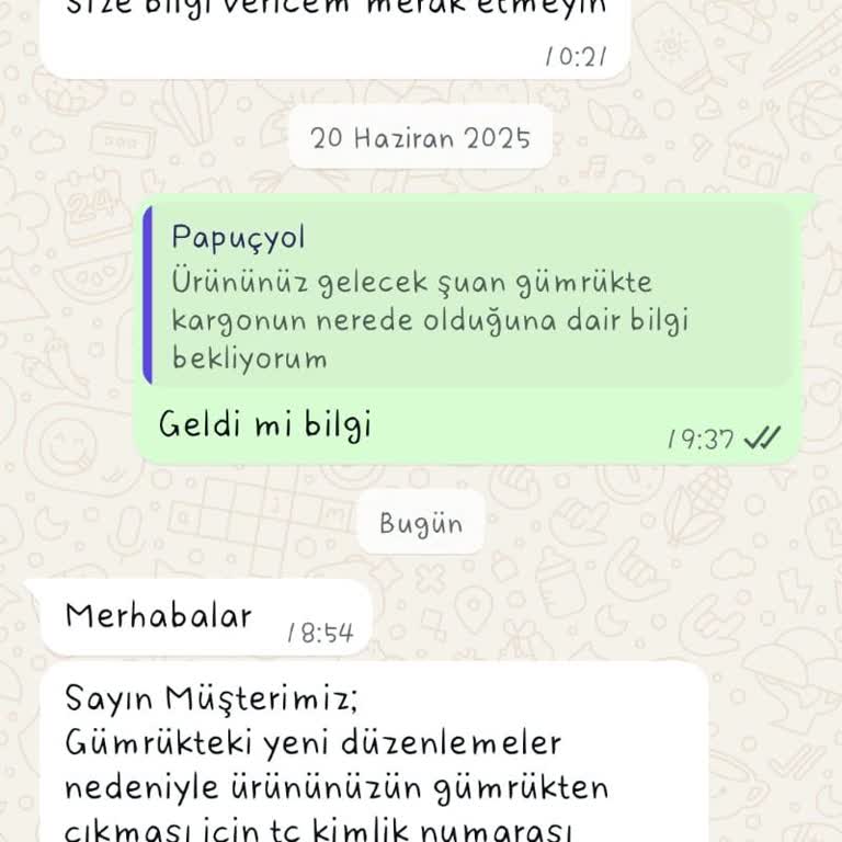 Aylarca Teslim Edilmeyen Ayakkabı Ve Kişisel Bilgi Talebi Mağduriyeti