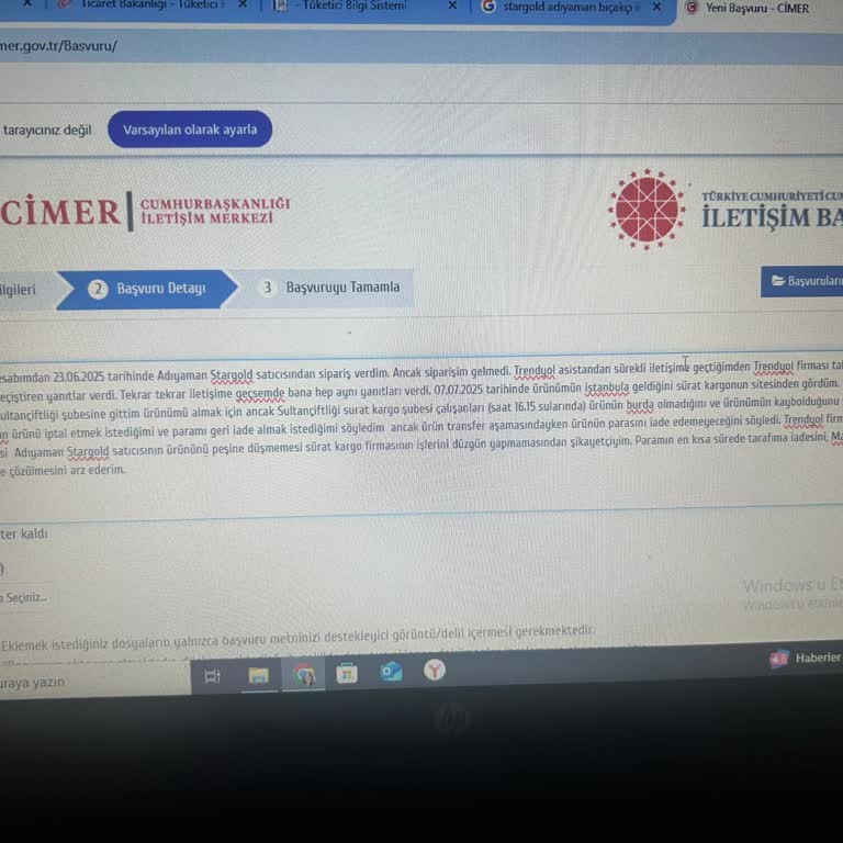 Kargom Kayboldu, Para İadem Yapılmıyor!