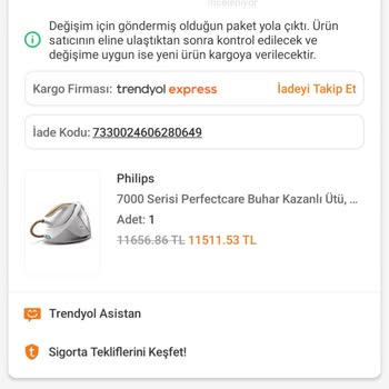Trendyol'dan Alınan Kusurlu Ürün Ve İade Sürecinde Yaşanan Sorunlar