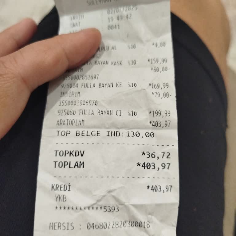 Markmall Etiket ve Kasa Fiyatı Uyuşmazlığına Karşı Yetersiz Açıklamalar