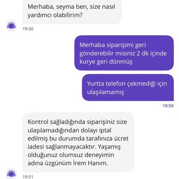 Sipariş Teslim Edilmeden Ücret Alındı, Mağduriyetim Giderilmiyor