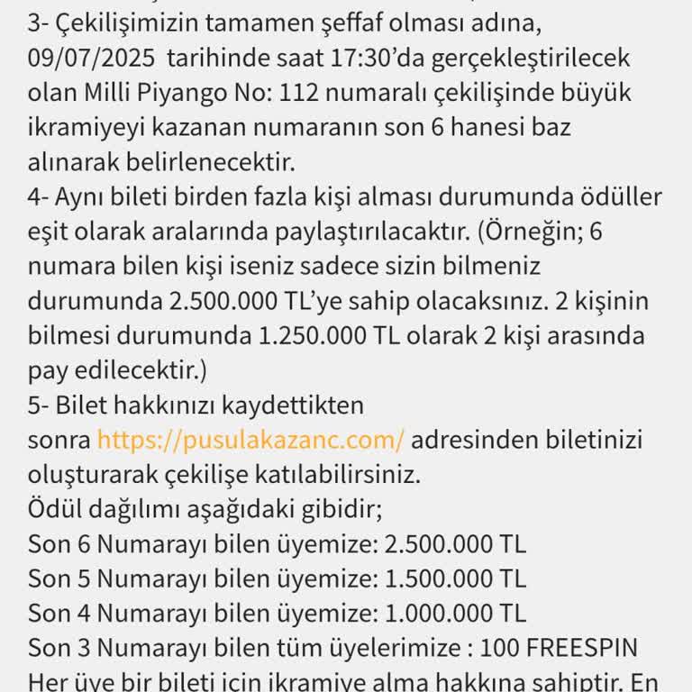 Pusulabet Pusu Lotto Bonusunda Biletlerim Eklenmedi, Canlı Destek Sorunu Çözmüyor