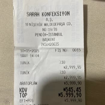 Satın Aldığım Tuniğin İlk Yıkamada Deforme Olması Ve Firma İlgisizliği