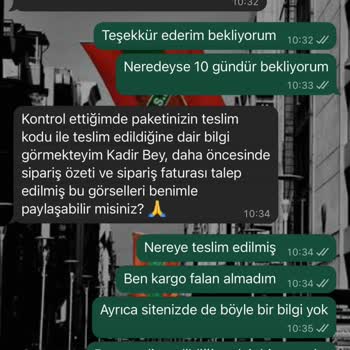 Sipariş Verdim, Ne Ürün Geldi Ne İade Yapıldı