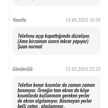 Xiaomi Redmi Note 14 Dokunmatik Ve Klavye Sorunları Çözülemiyor