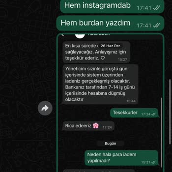 Elbise İadesinde Gecikme Ve Yetersiz Müşteri İletişimi