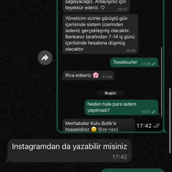 Elbise İadesinde Gecikme Ve Yetersiz Müşteri İletişimi