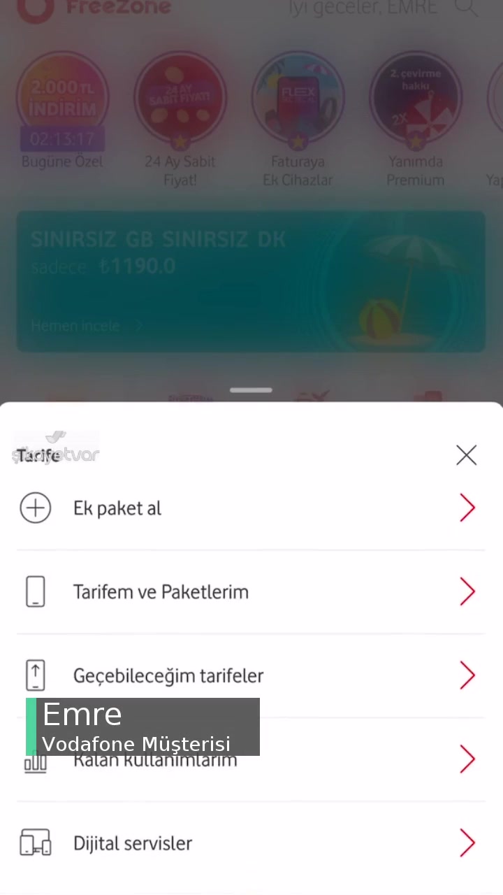 Vodafone Tarife Fahiş Fiyat Artışı videonun kapak resmi