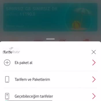 Vodafone Tarife Fahiş Fiyat Artışı