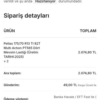 Ödeme Sonrası İletişimsizlik Ve Kargo Gecikmesi Yaşadım