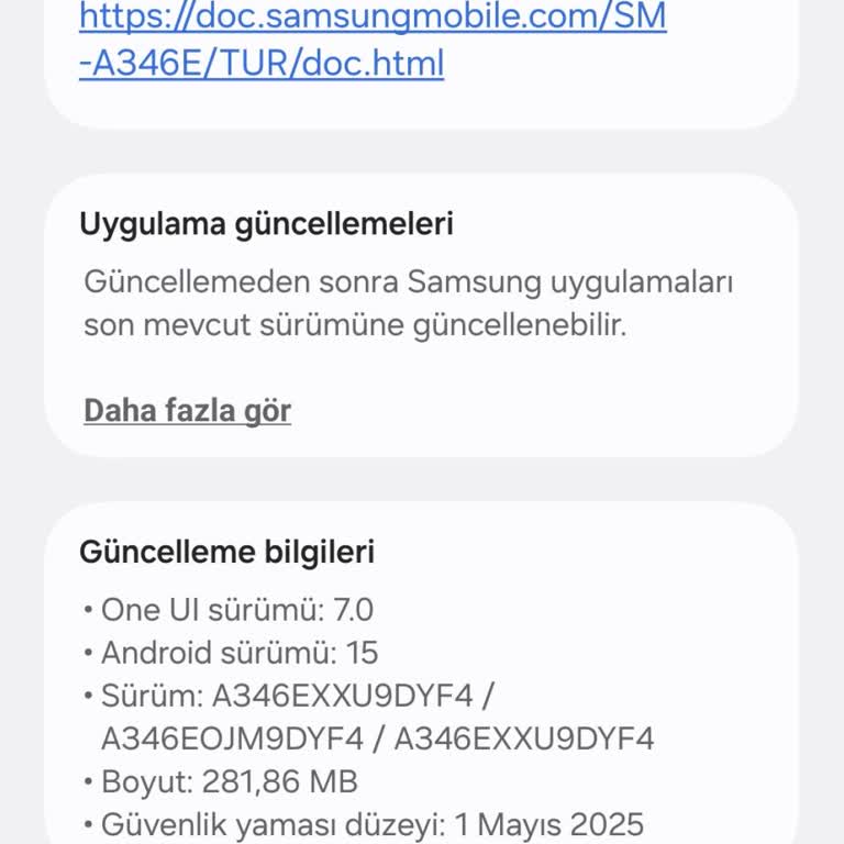 Samsung Galaxy A34 5G Güncelleme Sorunu: Yükleme Yüzdesi Geriye Gidiyor