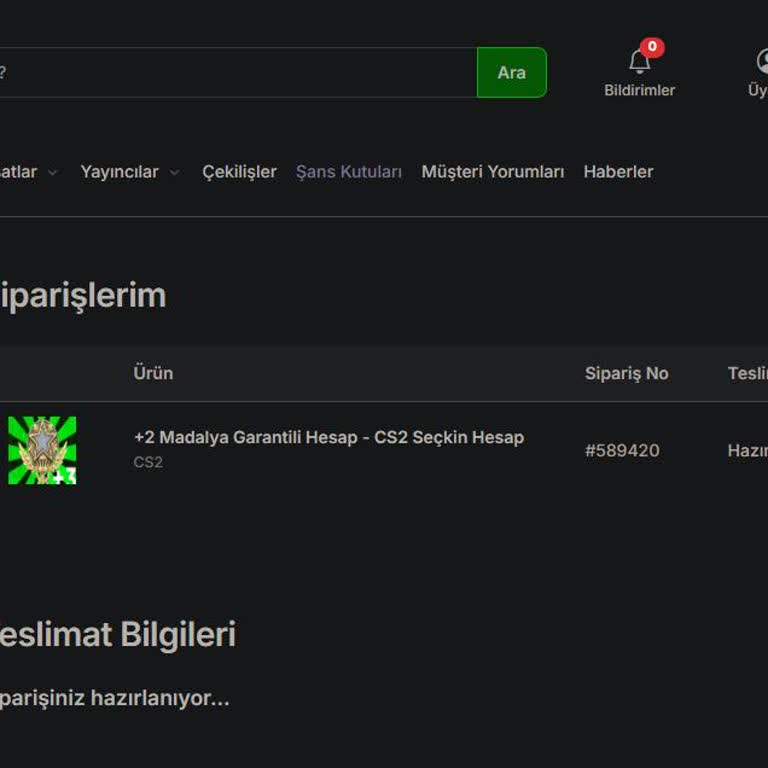 Hesap Teslimatı Gecikti, Canlı Destek Yanıt Vermiyor