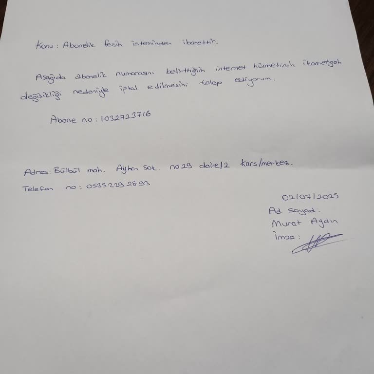 Abonelik İptali İçin Zorluk Çıkarıyorlar Müşteri Hizmetine Ulaşamıyorum