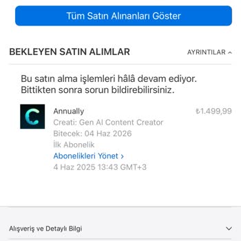 Üyelik İptali Sonrası Haksız Ücret Talebi Ve İletişim Sorunu