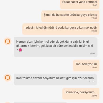 Satıcı İptal Talebime Cevap Vermedi, Canlı Destek Yardımcı Olmadı