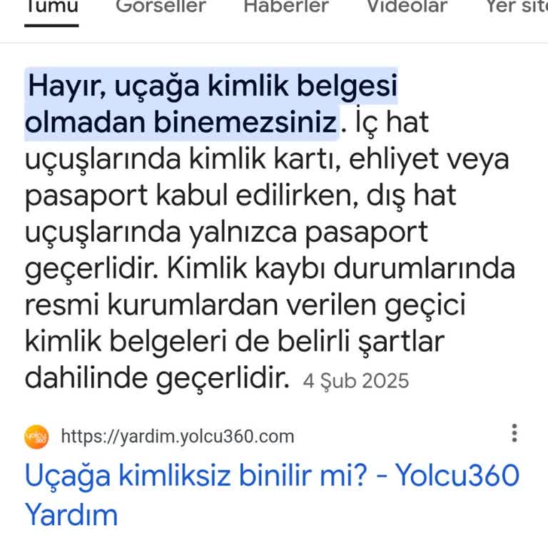 Havalimanında Kimlik Sorunu Ve İlgisiz Yetkili