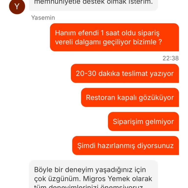 Siparişim Geç Teslim Edildi Ve Sonunda İptal Edildi