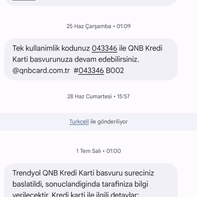 QNB Bank Trendyol Kart Başvurum 10 Gündür Onaylanmıyor