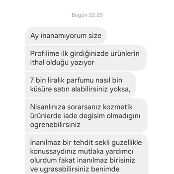 Sahte Ürün Ve Kötü Satıcı Davranışı