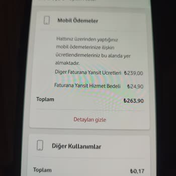 Onayım Olmadan Faturama Ek Ücretler Yansıtıldı
