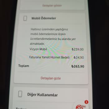 Onayım Olmadan Faturama Ek Ücretler Yansıtıldı