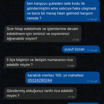 İade Ettiğim Ürünün Ücret İadesi Yapılmıyor