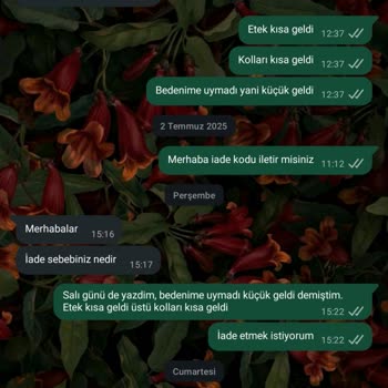 İade Kodu İçin Bir Ay Bekletildim, Dönüş Yapılmıyor!