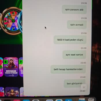 Bahis Sitesinde Çekilen Para Ve Oynanamayan Spin Sorunu