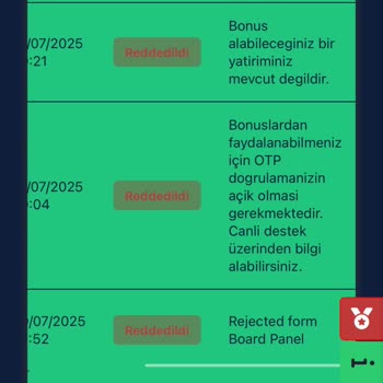 Gorabet Bonus Vaadiyle Mağduriyet Yaşadım