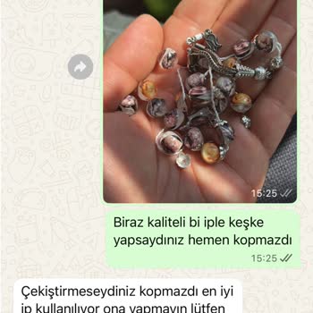 Babalar Günü İçin Yaptırdığım Tesbihte Eksik Ve Kötü Hizmet