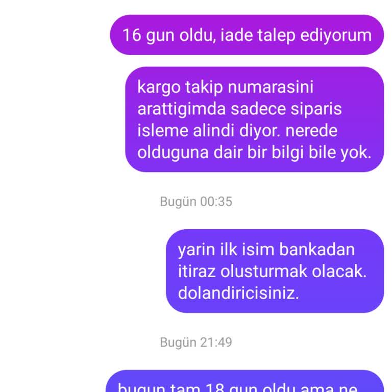 Siparişim 23 Gündür Kargoya Verilmedi, Satıcıya Ulaşamıyorum