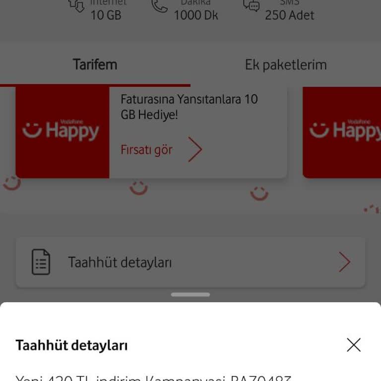 Vodafone Cayma Bedeli Hesaplamasında Haksız Fazladan Ücret Alındı