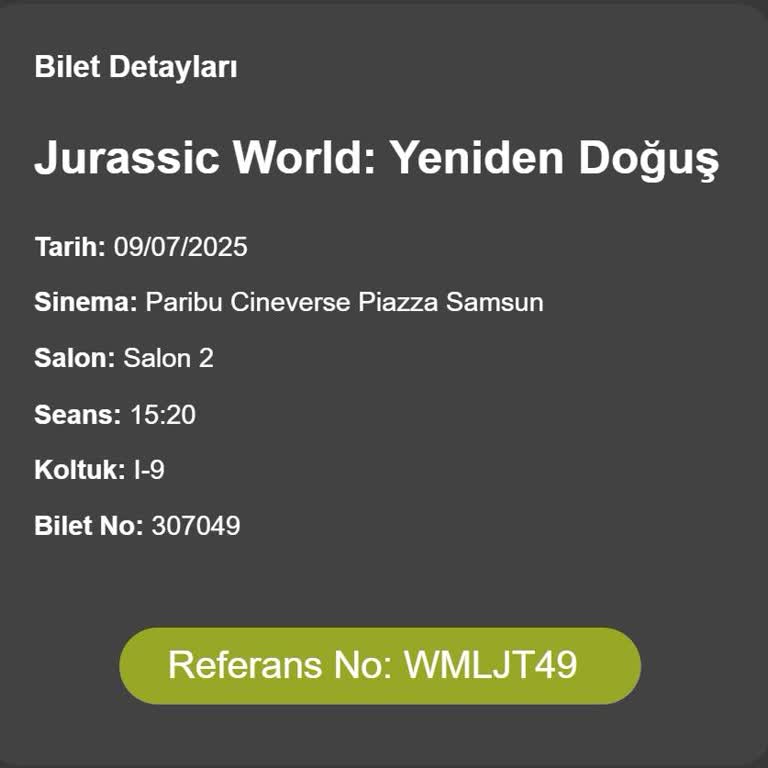 Paribu Cineverse Yüksek Fiyat, Düşük Konfor: Klimalı Sinema Salonunda Sıcak Havası