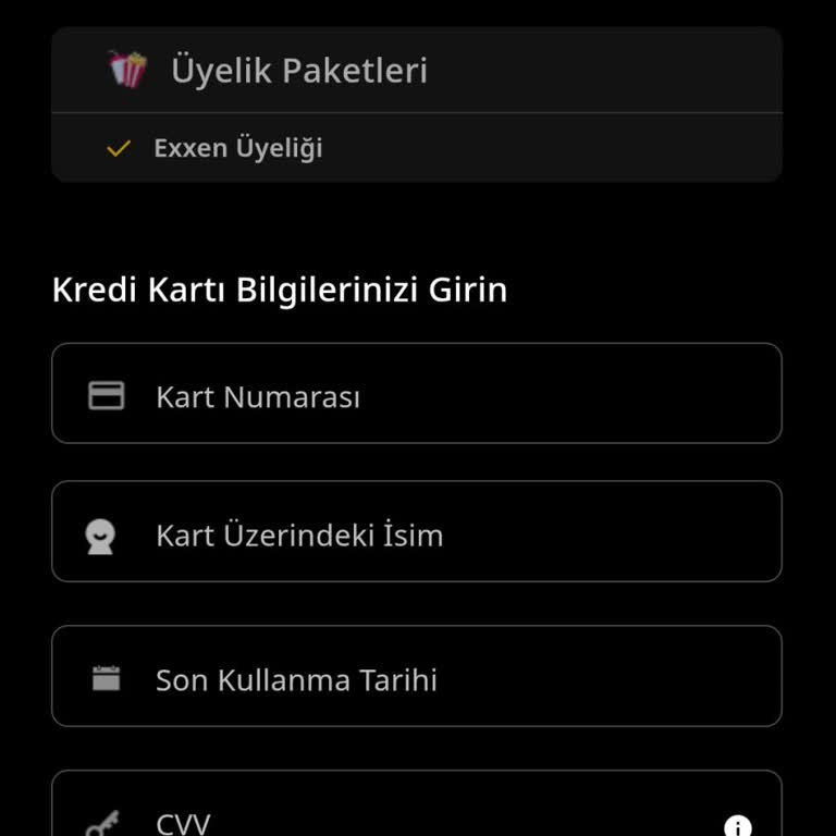 Exxen Üyelik Başlatma Sürecinde Sorun Ve Yanlış Fiyatlandırma