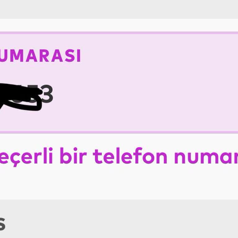 Telefon Numarası Doğrulama Sorunu Nedeniyle Hesabıma Erişemiyorum