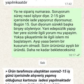 Ayıplı Ürün Ve Geciken İade Süreci Müşteri Mağduriyetine Yol Açıyor