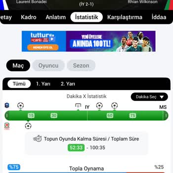 Bahis Sonucunda Hatalı İstatistik Nedeniyle Mağduriyet
