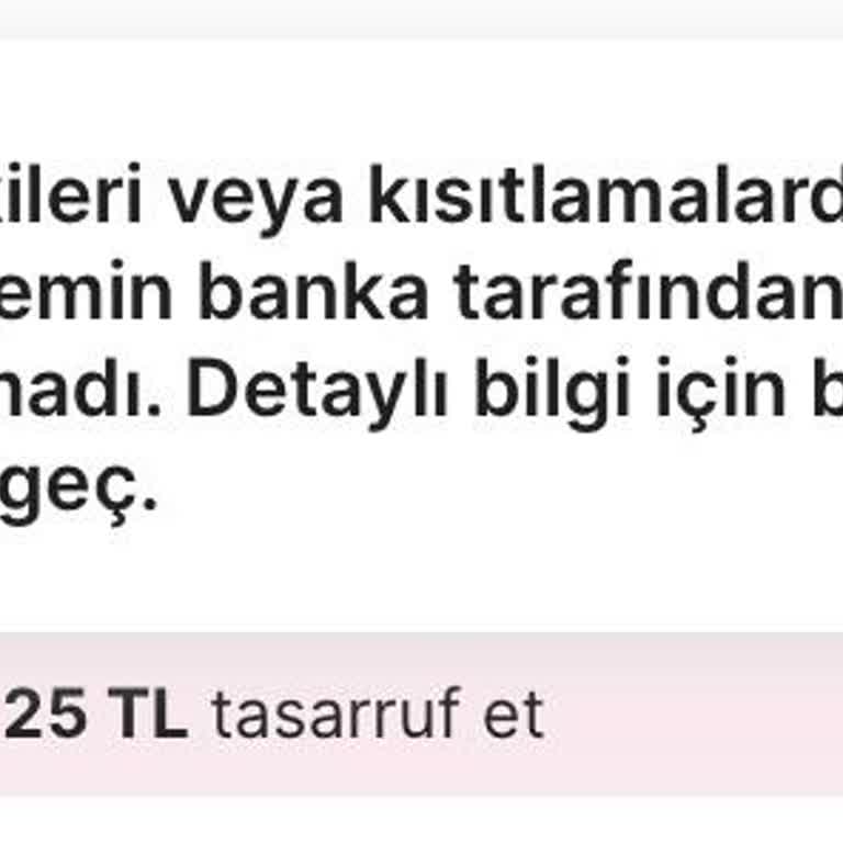 Sanal Kartımla Alışveriş Yapamıyorum, Güvenlik Birimi Dönüş Yapmıyor