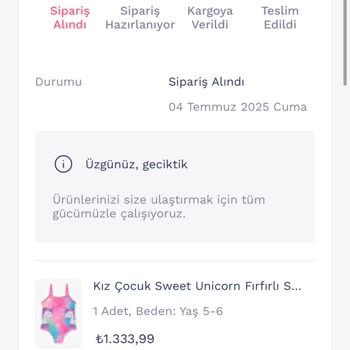 Online Siparişim Bir Haftadır Teslim Edilmedi, Acil İhtiyacım Var