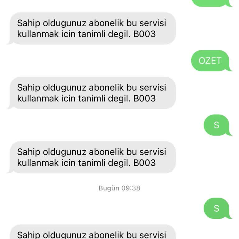 Vodafone 7000 Servisine Erişim Sağlayamıyorum, Sorunum Çözülmüyor