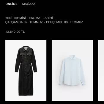 Zara'dan Sipariş Edilen Ürünler Teslim Edilmedi, Bilgilendirme Yapılmadı