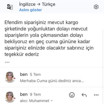 Sipariş Verdim, Ürün Teslim Edilmedi Ve Para İadesi Yapılmıyor